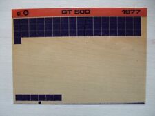 Genuine Suzuki GT500 1977 Motorcycle Parts Micro Fiche