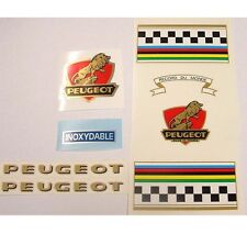 Peugeot complete set of decals vintage # 2 PX10