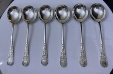 Vintage 6 HB&H Silver Plate