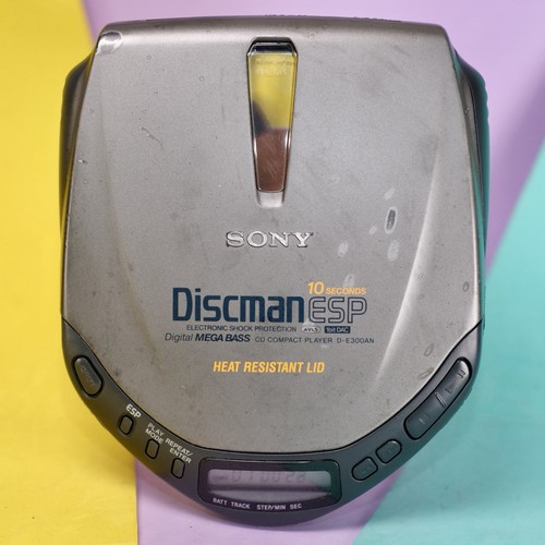 Sony discman player - discman, cd
