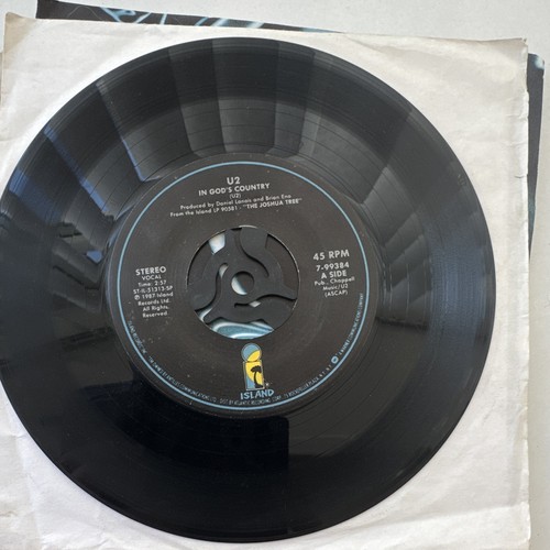 Vinyl record - u2, 7”