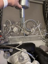 Next Chrome Light Chandelier Ceiling Light