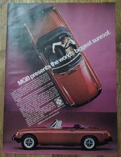 1976 MGB CONVERTIBLE Presents