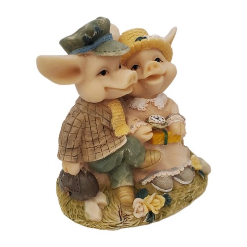 Small pig ornament figurines - pig,