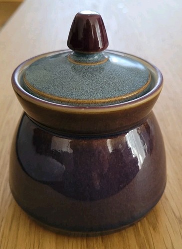 Bnwot denby storm - lidded, sugar