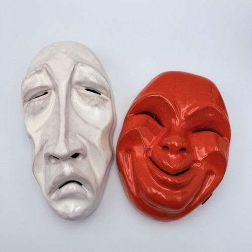Frankoma pottery comedy - pottery,