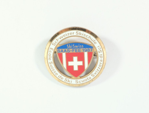 Vintage swiss ski school - swiss,