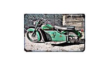 Excelsior Skutabyke Motorbike A4 photo Retro Bike