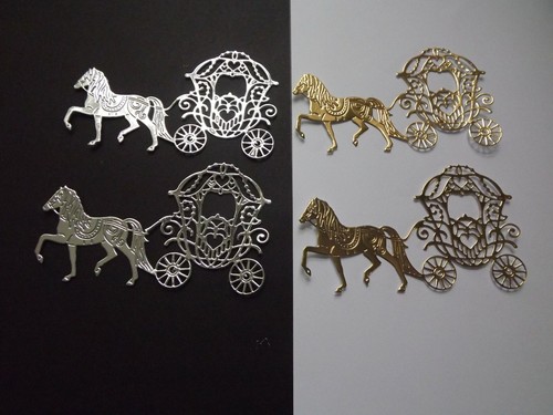 Die cuts enchanted carriage - 4,