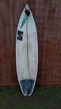Surfboard 6'4" 19' 1/2 34l" Squash Tail FCS Thruster in Very Good Condition