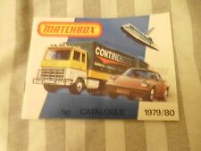 Matchbox Collectors Catalogue 1979/ 80 UK 5p Edition