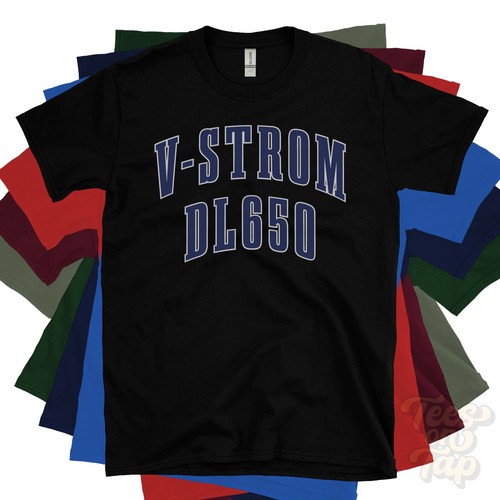Strom dl650 shirt varsity - v-strom,