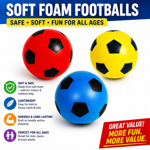 Foam sponge football ball - foam,