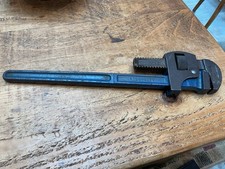 PAIR OF RECORD 18” STILSONS / PIPE WRENCH.