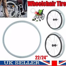 22/24" PU Solid Wheelchair Tyre - 24x1 3/8 22X1 3/8 Replacement Parts