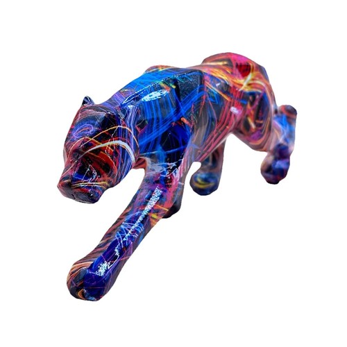 Abstract cheetah resin - abstract,
