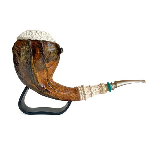Handmade calabash pipe from - pipe,