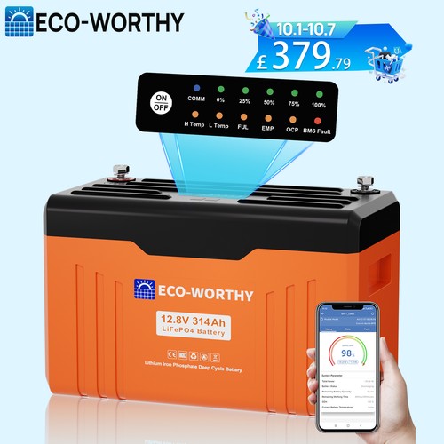 Eco worthy 12v 314ah - eco-worthy,