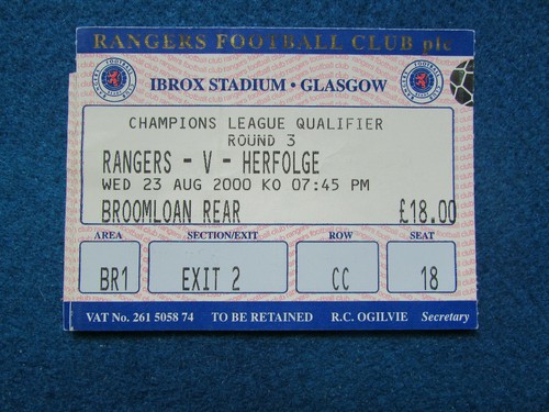 Glasgow rangers herfolge - glasgow, v
