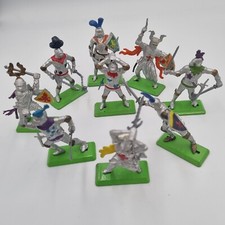 Britains 1971 DEETAIL BRITISH KNIGHTS with metal stands