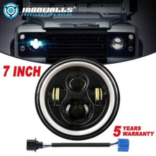 2PCS DOT 7inch Round LED