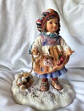 ‘Yuletide Logs’ By Christine Haworth Limited Edition Paintbox Poppets Christmas