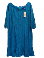 Jacques Vert teal blue formal