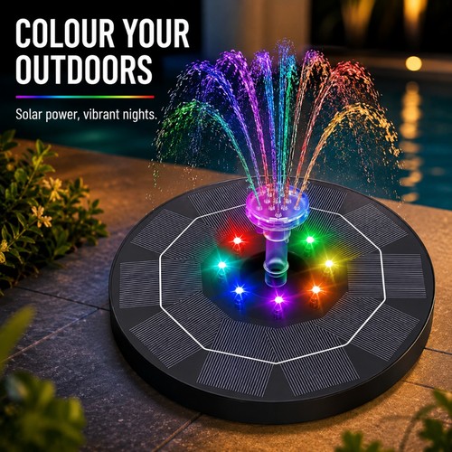 Solar fountain pump floating - solar,