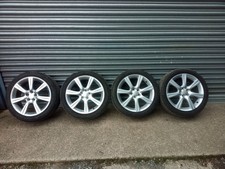 4 x Subaru Impreza Hawkeye alloy wheels 5x100 + Pirelli P-Zero Nero 215/45 ZR17