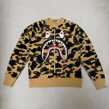 Bape Shark 1st Camo Yellow Zip