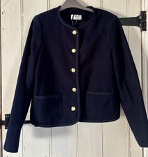 M & S Black Boucle Textured