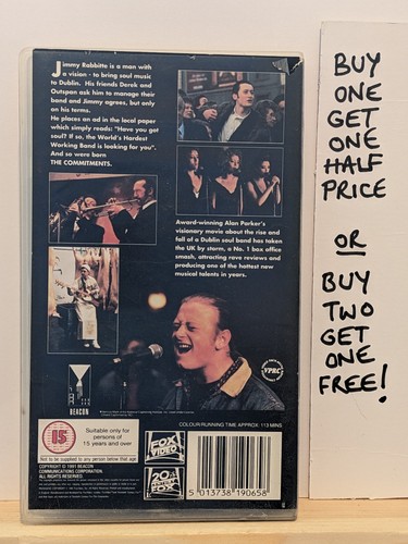The commitments vhs tape - commitments,