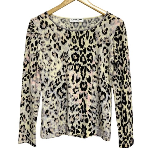 Leonard paris print wool knit - leonard,