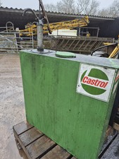 Castrol Vintage 50 Gallon Oil Dispenser Tank And Pump
