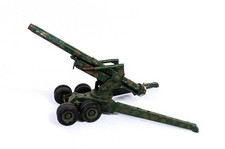 Vintage Britain's LTD WWII Howitzer Long Tom 155mm Artillery Gun Diecast Toy