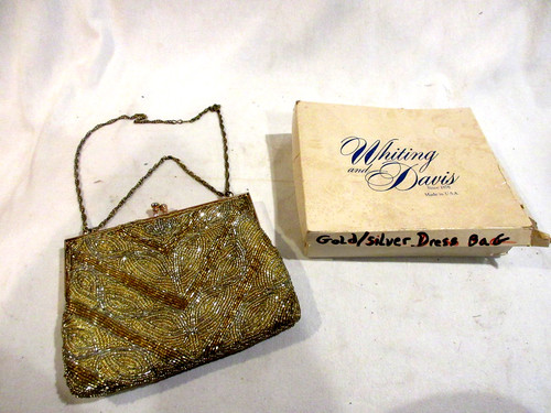 Vintage whiting davis gold - vintage, &