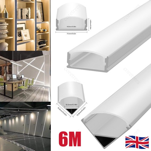 12pcs led profile - 6/12pcs, 1m