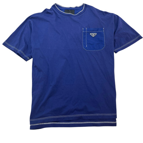 Prada men triangle logo - triangle,