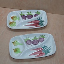 Serving Dishes Hand Painted