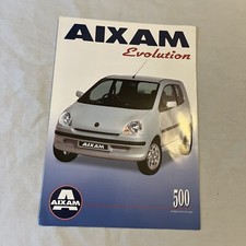 Aixam 500 Evolution 2000-01 UK