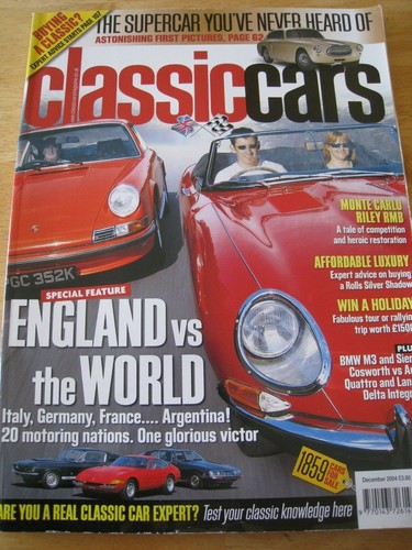 Classic cars magazine dec 2004 - cars,