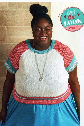 Pull out knitting pattern - ~, pull-out
