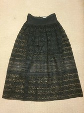 Stunning Three Floor Lace Skirt, size UK8- VGC