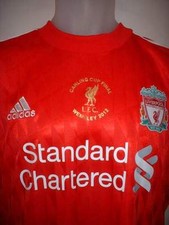Liverpool Small Carling Cup Final Football Soccer Jersey Shirt Adidas