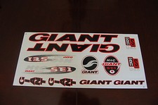 Giant XTC SE1 Stickers Black &