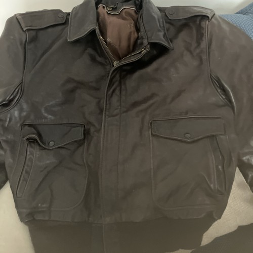 Schott brown style leather - a-2,