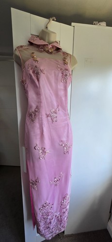 Embroidered chinese dress - embroidered, 2