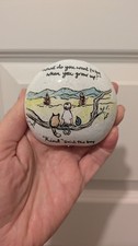 hand painted pebble - The Boy