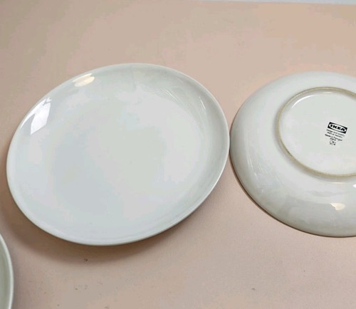 Small ikea plates - ikea, white
