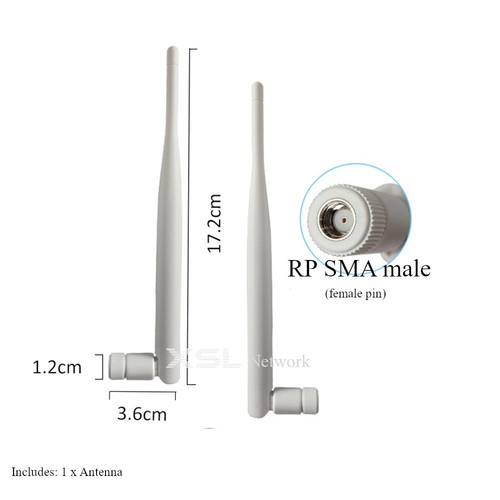 5dbi 4ghz wifi wlan wireless - 5dbi, 2.4ghz